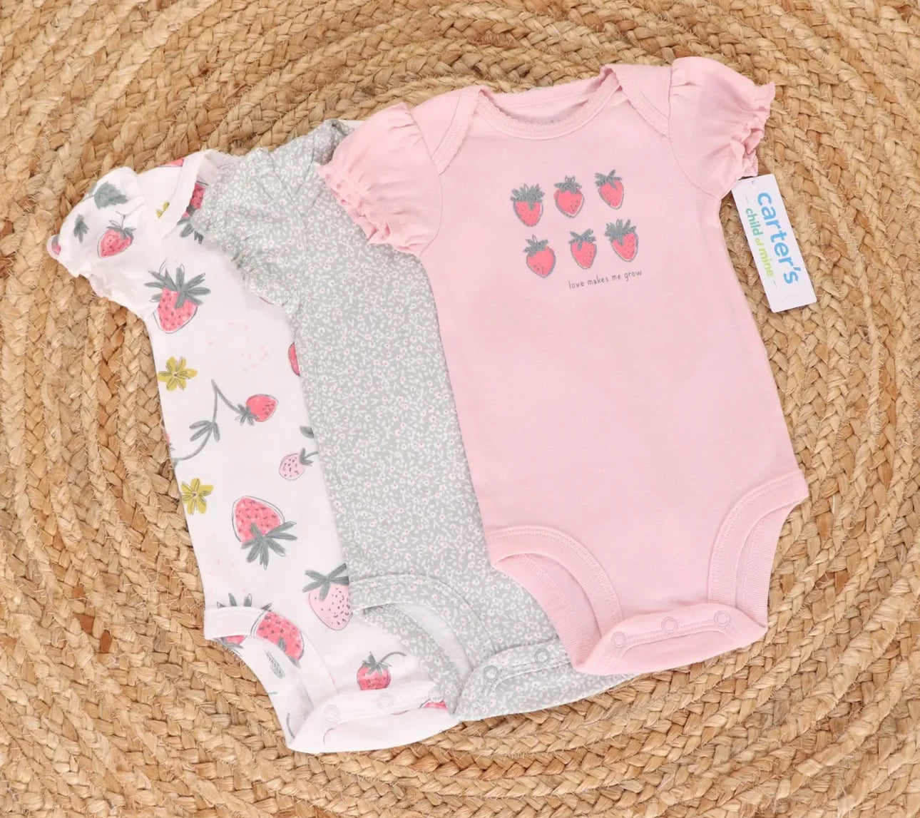 Set de Mamelucos para Niña 3pcs