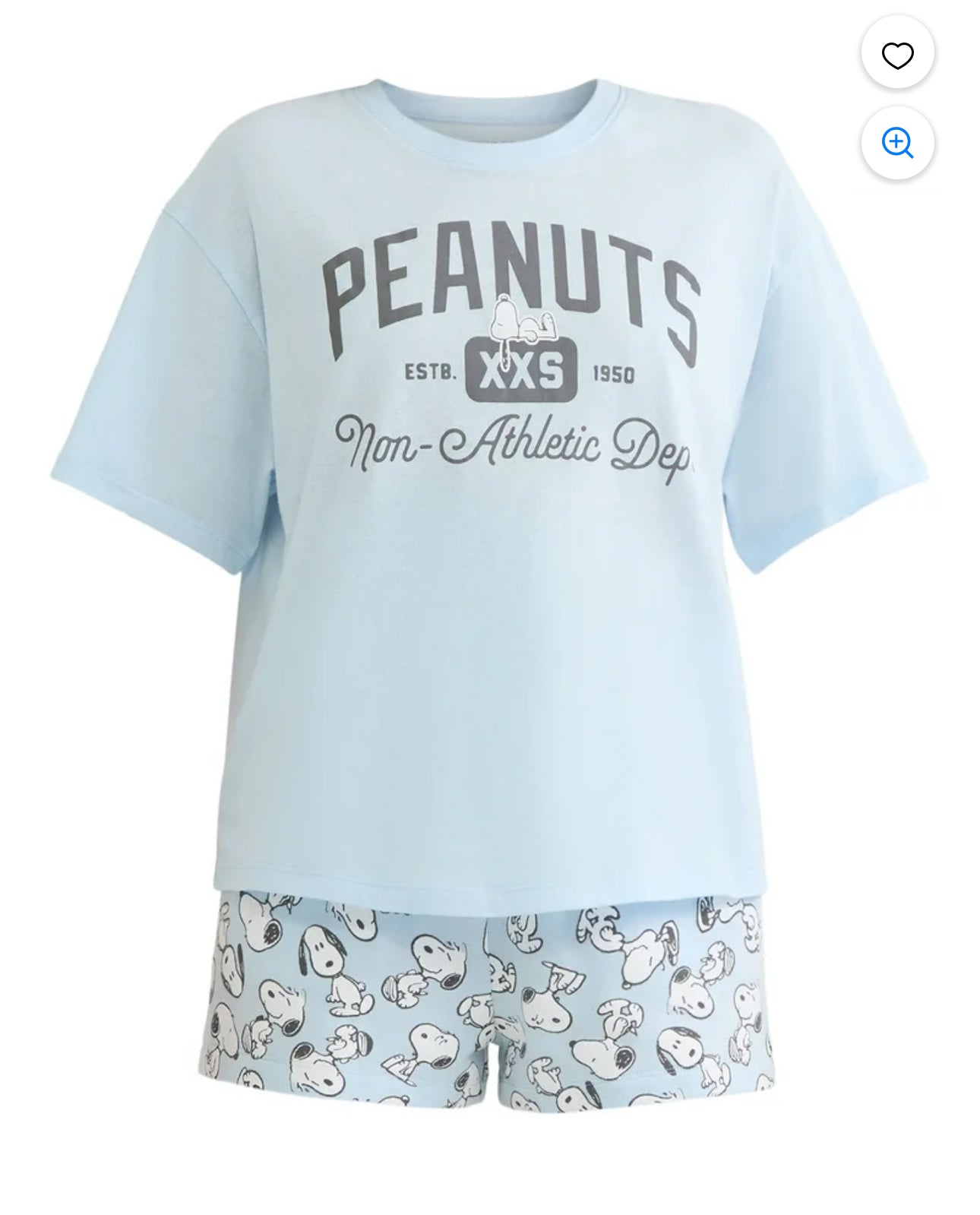 Pijama de Snoopy Short