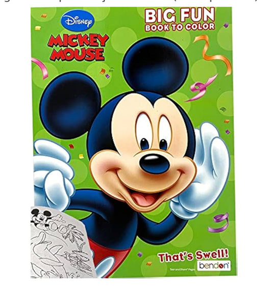Libro de Pintar Mickey Mouse