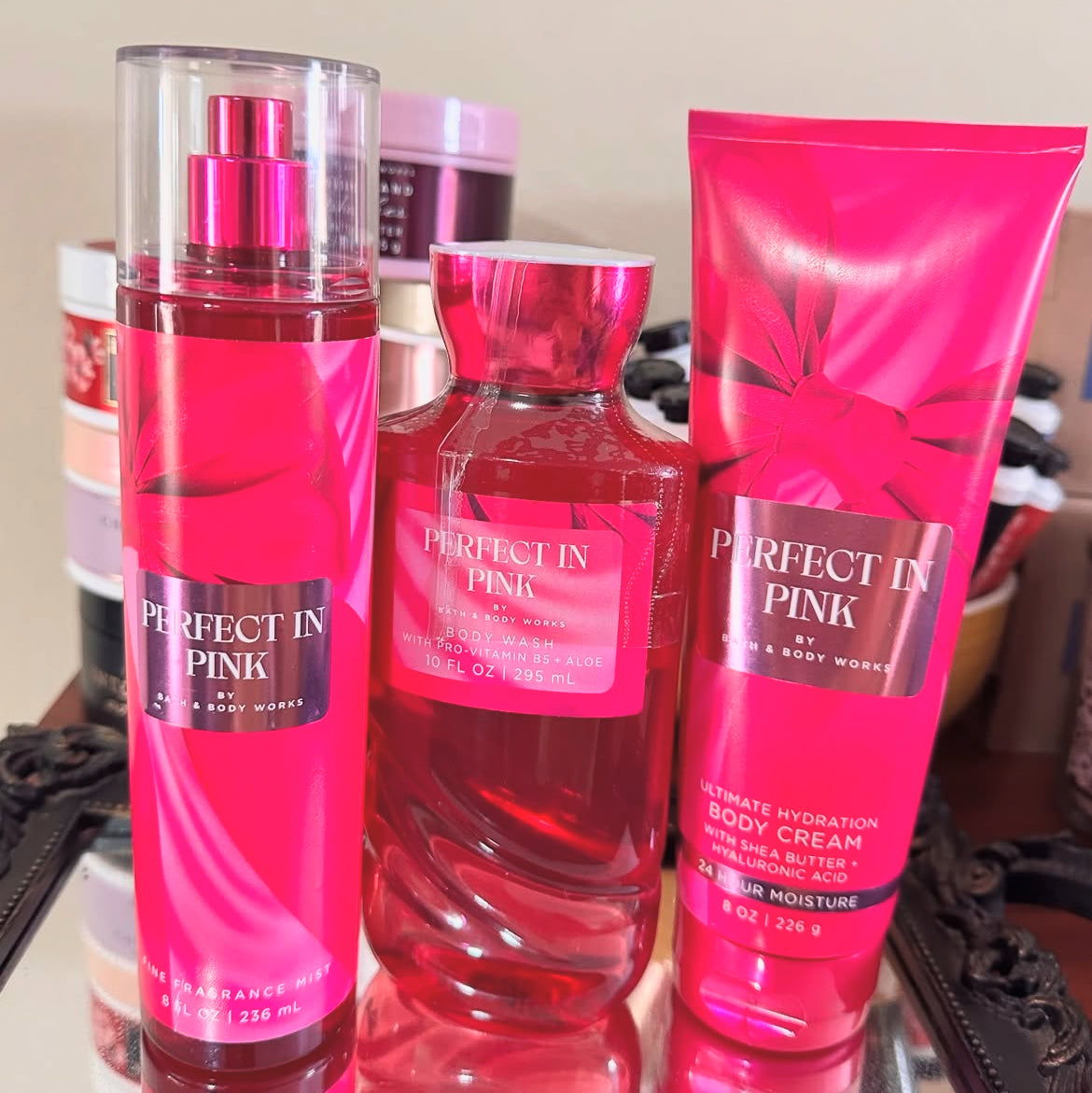 Set Bath&BodyWorks Perfect in Pink🎀 3pcs