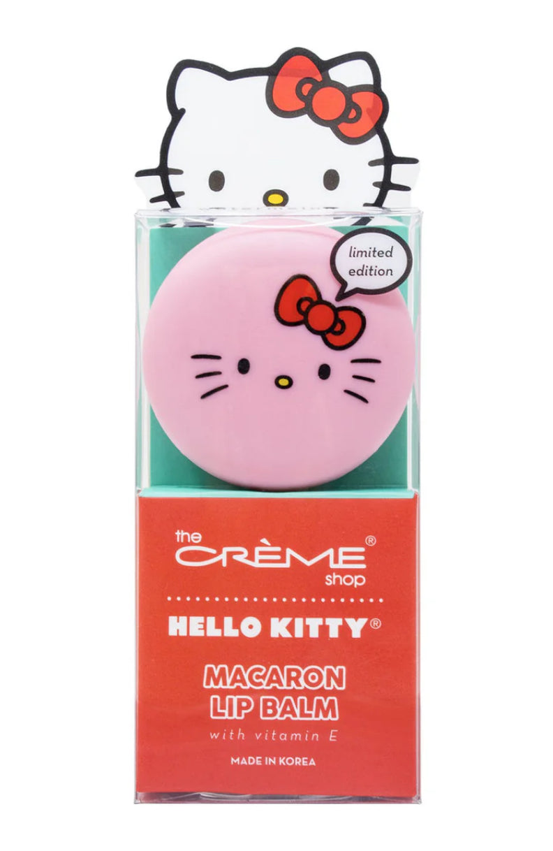 the Crème Shop Macaron Lip Balm Hello Kitty