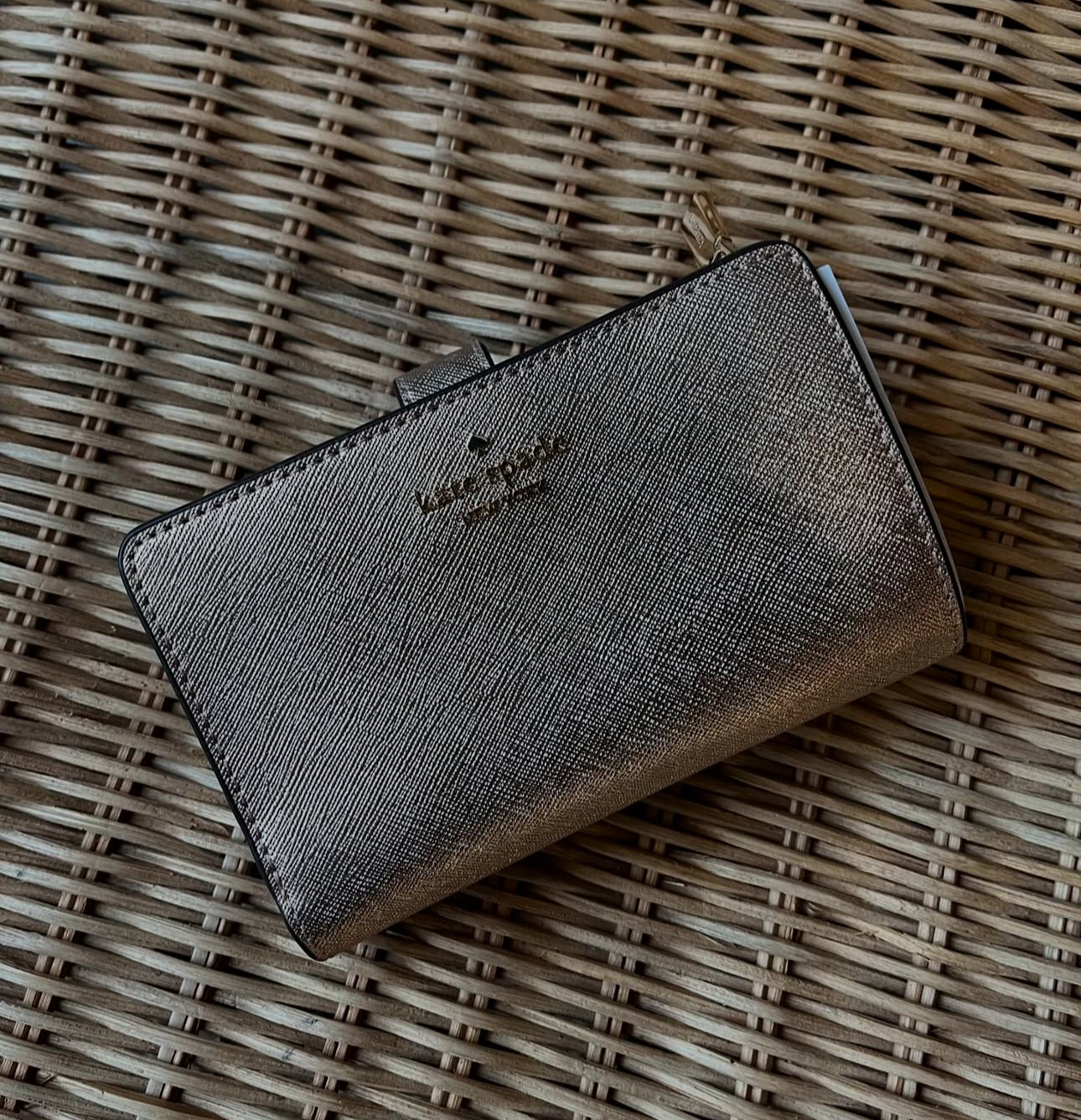 Monedero Kate Spade Silver