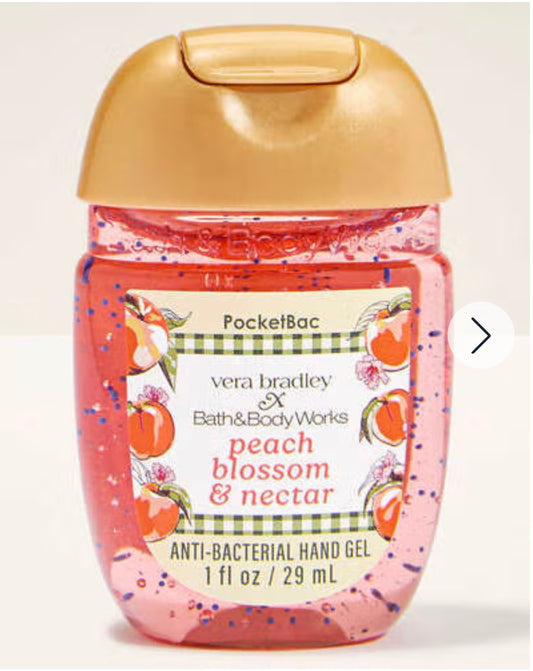 Peach Blossom & Nectar
PocketBac Hand Sanitizer