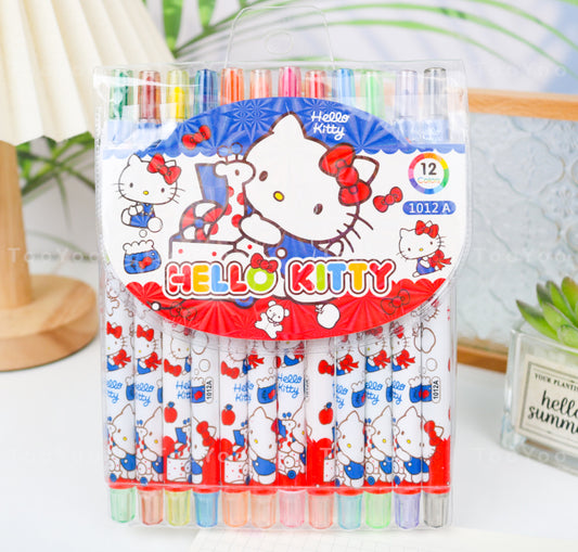 Colores Hello Kitty 12 pcs