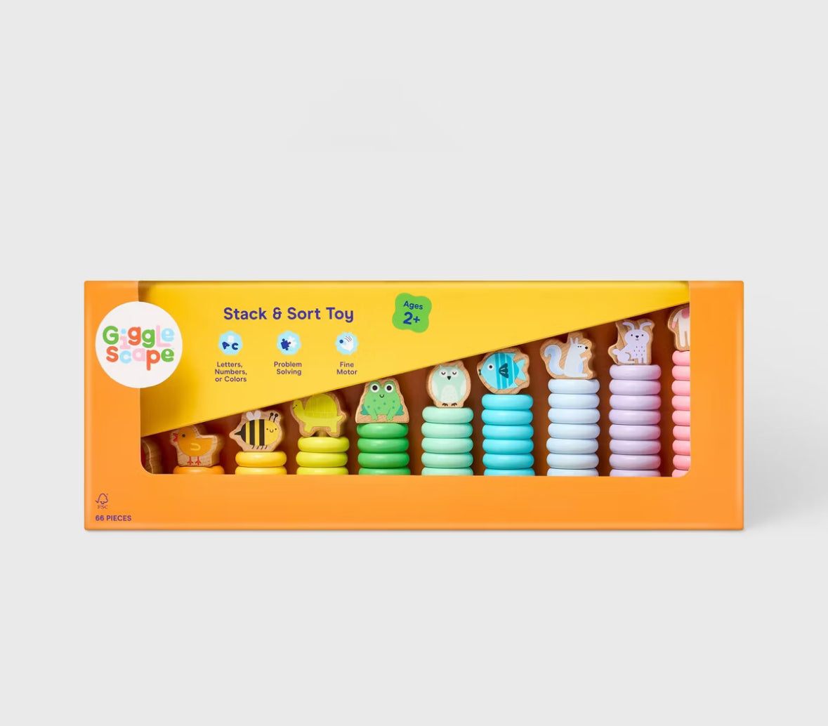 GiggleScape Stack & Sort Toy