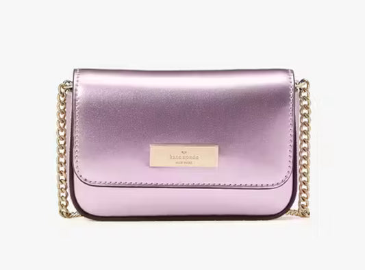 Kenzie Card Case Crossbody pink