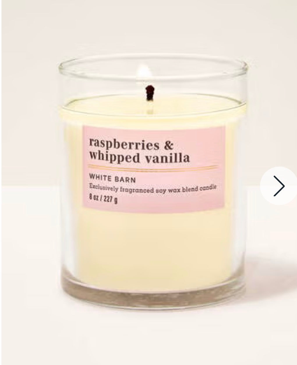 Vela de 1 Mecha Raspberries & Whipped Vanilla