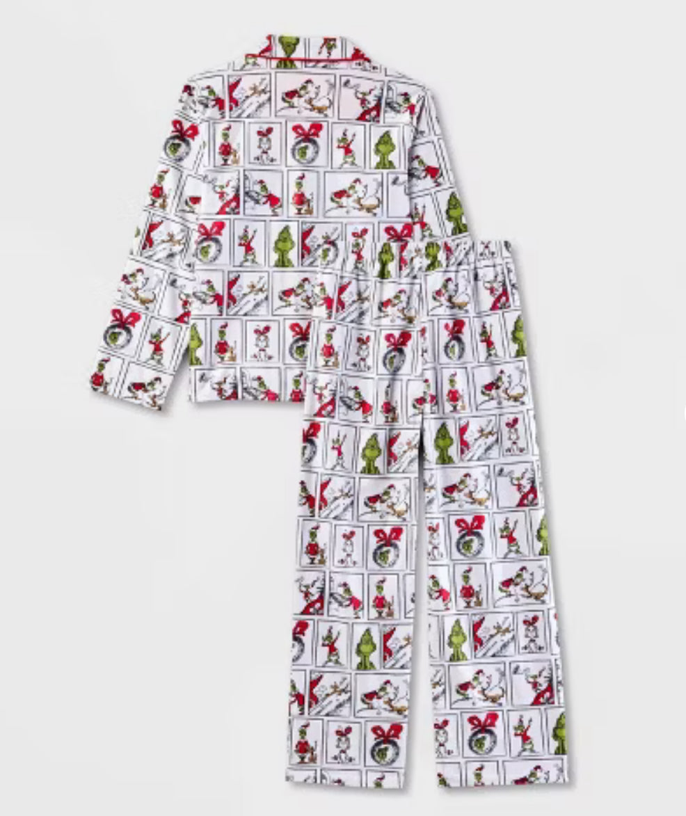 Pijama Unisex Grinch para Niños