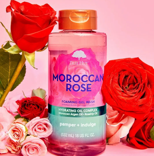 Gel de Baño Tree Hut Moroccan Rose