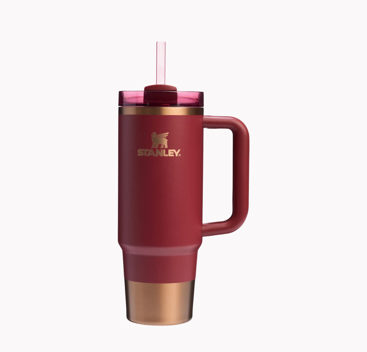 Stanley Tumbler with Handle 30oz Gilded Pomegranate