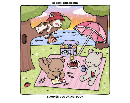 Berrie Coloring✨ Summer Coloring Book