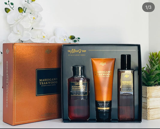 Set Bath and Body Works Mahogany Teakwood