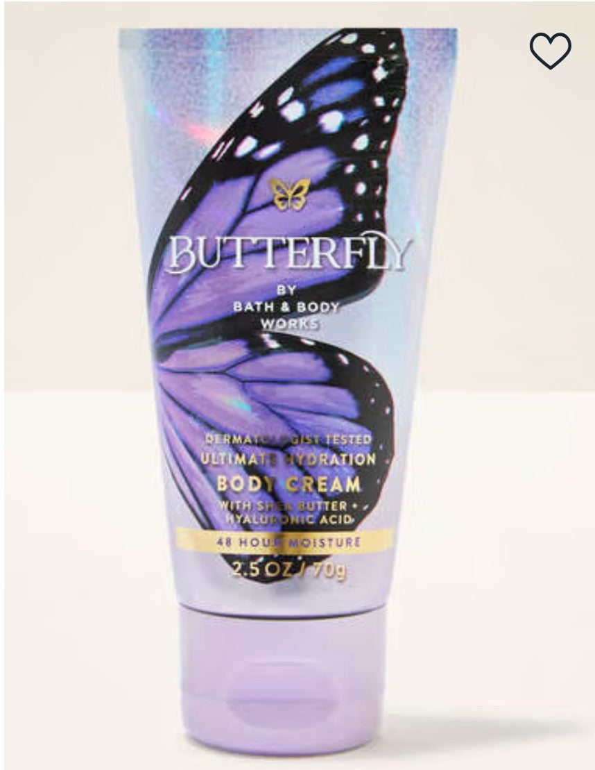 Butterfly
Travel Size Ultimate Hydration Body Cream