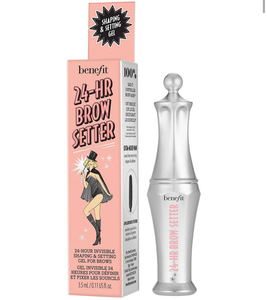 ✨Benefit Cosmetics✨
Mini 24-HR Brow Setter Clear Brow Gel with Lamination Effect