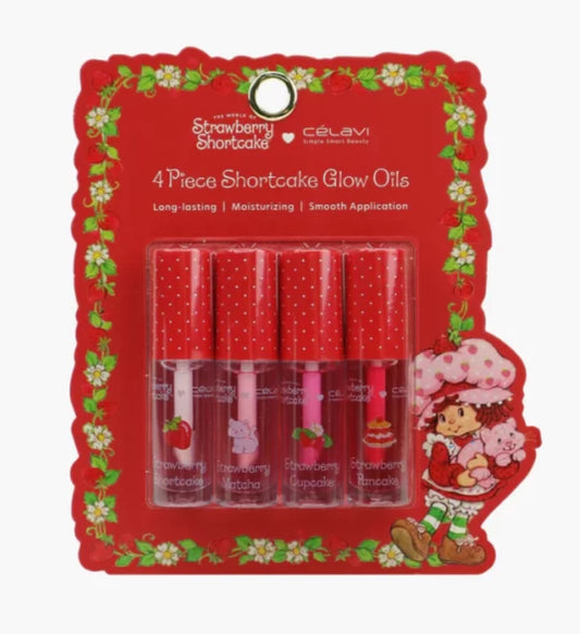 Lip Gloss Shortcake 4 Piece