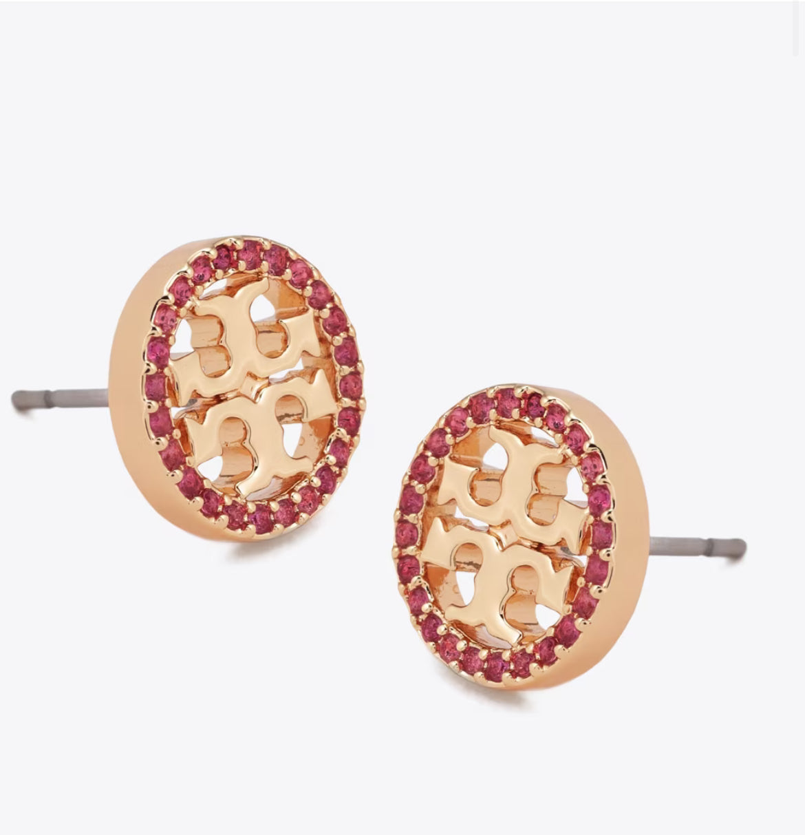 Aretes Tory Burch Miller Pavé