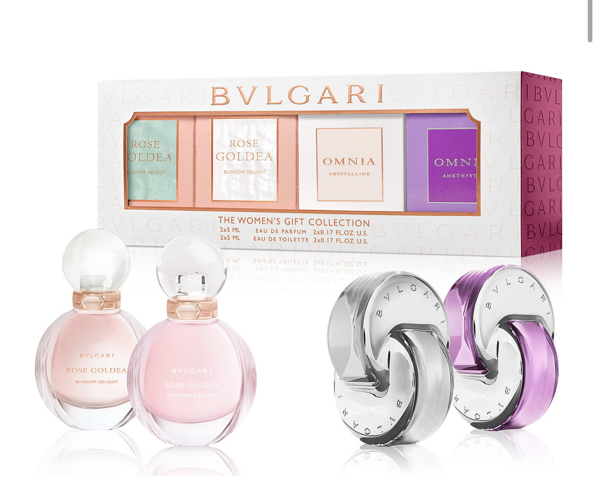 Bvlgari 4-Pc. Rose Goldea & Omnia Mini Fragrance Gift Set