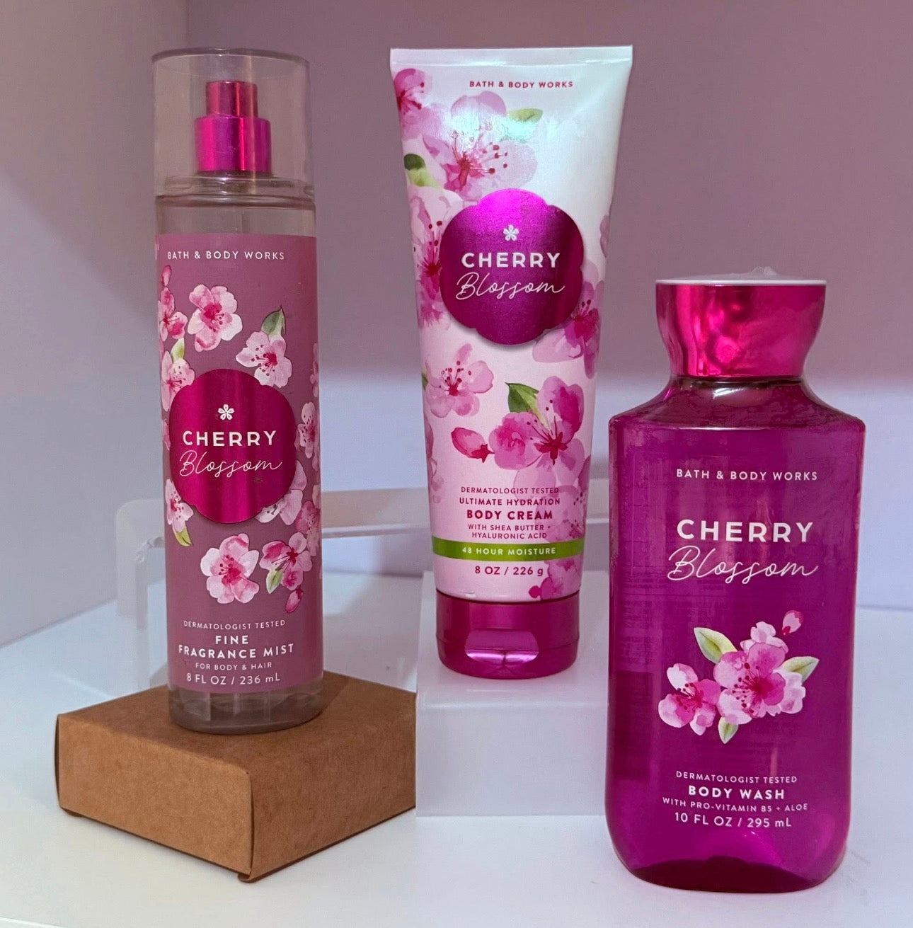 Set de 3 Piezas Cherry Blossom