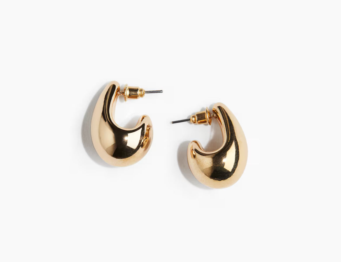 CHUNKY DOME EARRINGS