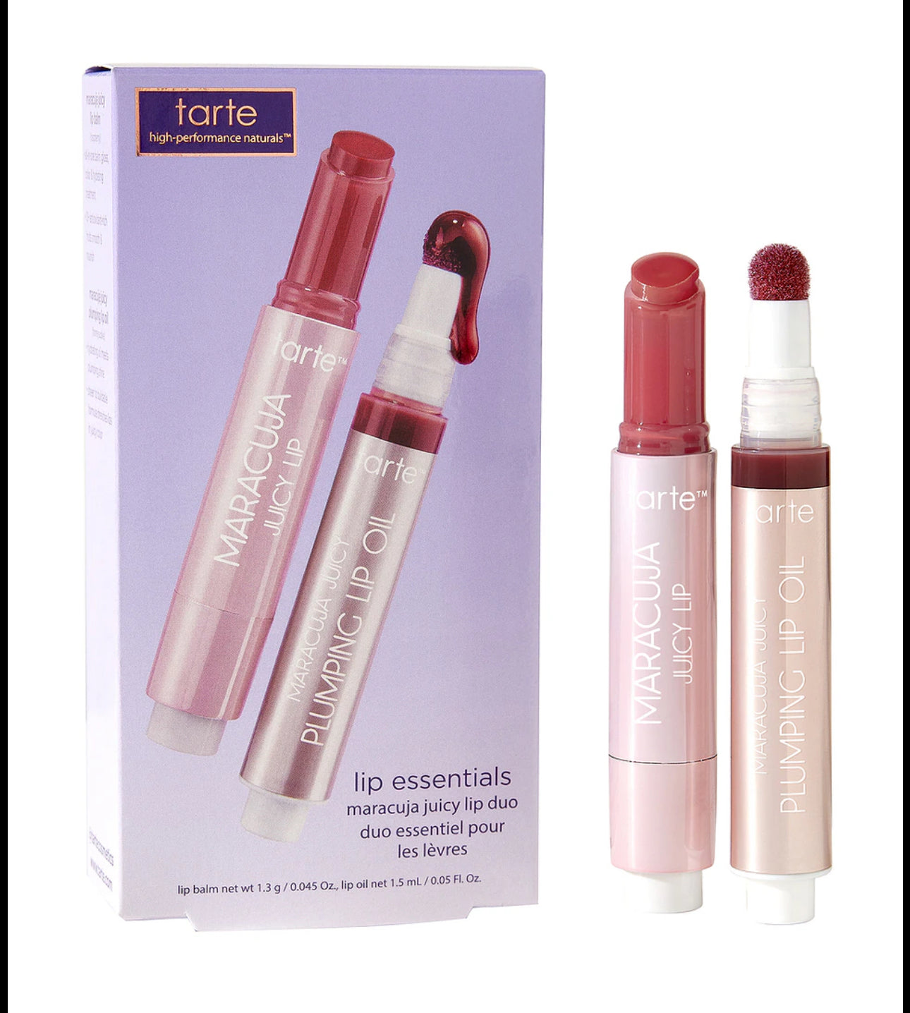 Tarte maracuja juicy lip duo