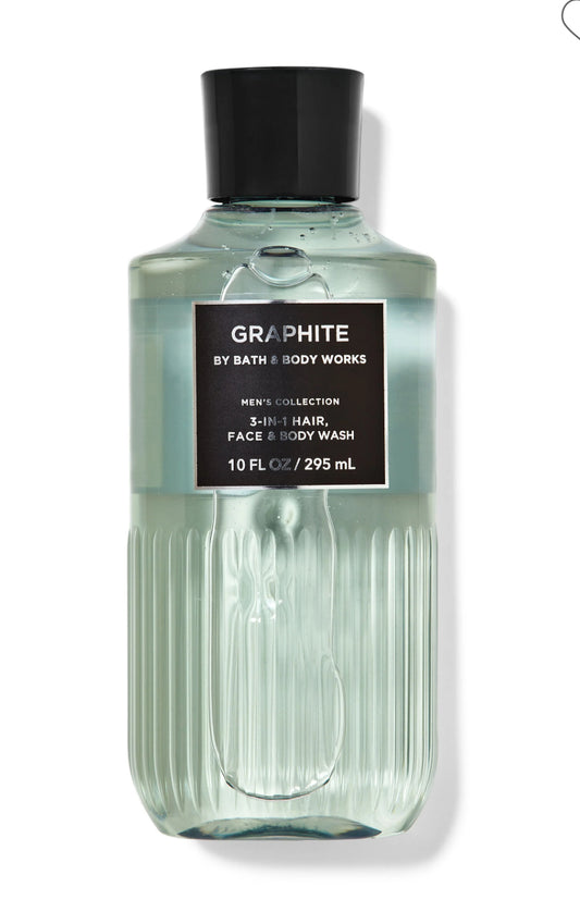 3-in-1 Hair, Face & Body Wash Graphite
