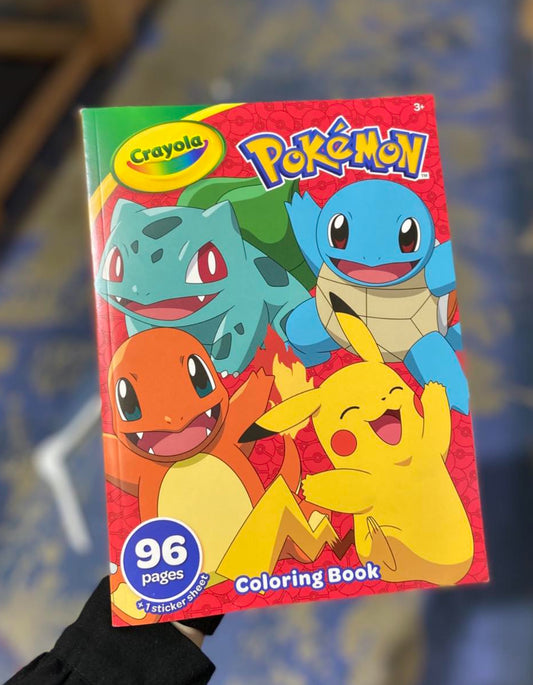 Crayola Pokémon Coloring Book