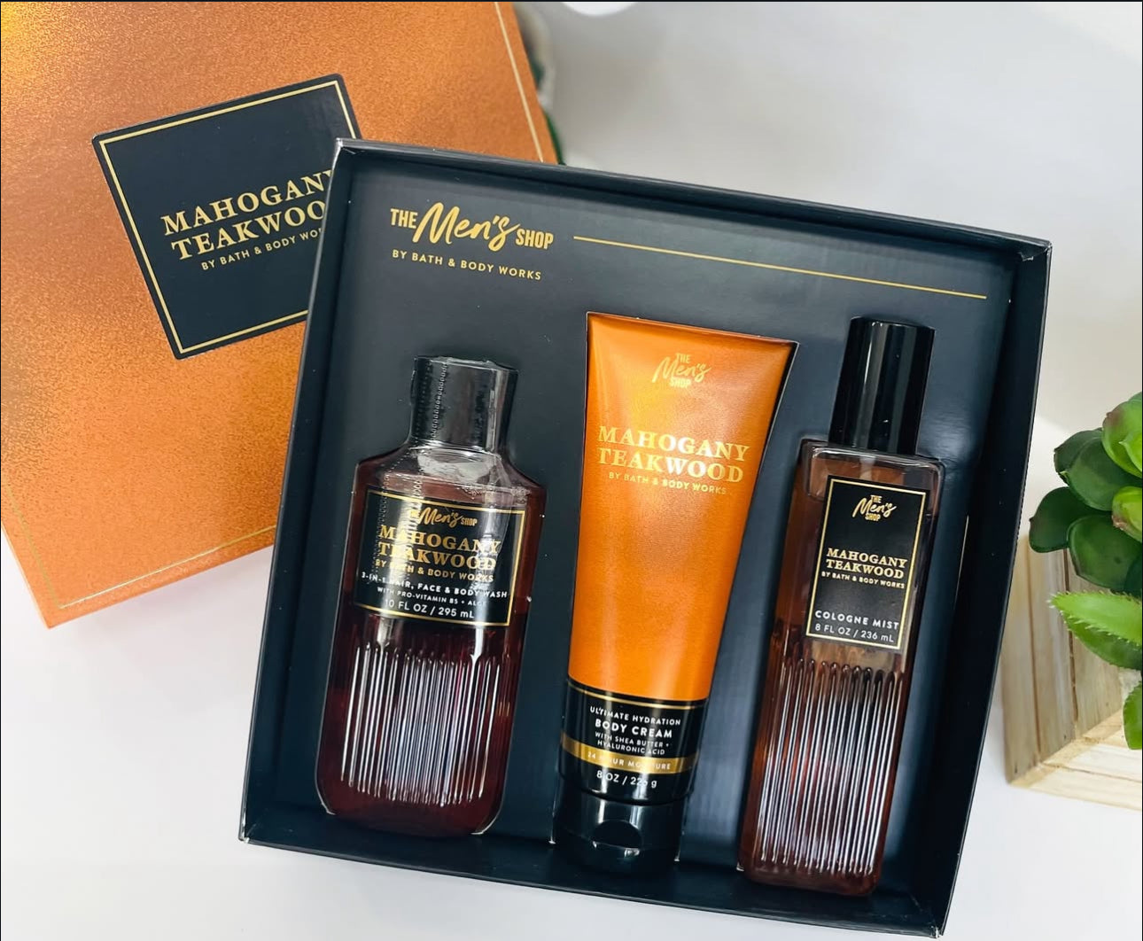 Set Bath and Body Works Mahogany Teakwood