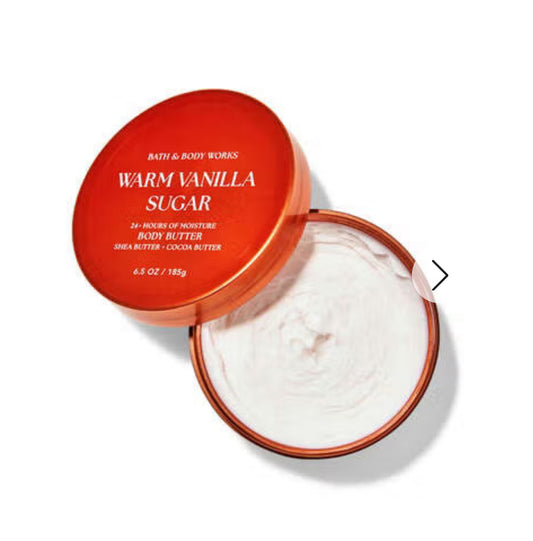 Body Cream Butter Warm Vanilla Sugar