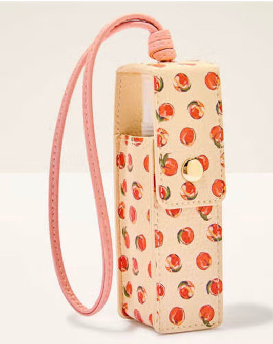 Vera Bradley Peach
Spray Sanitizer & Lip Holder