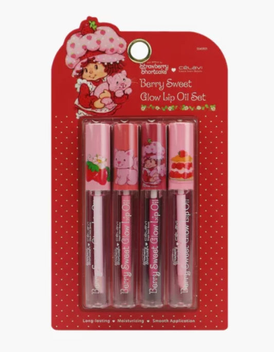 Lip Oil Set Strawberry Shortcake