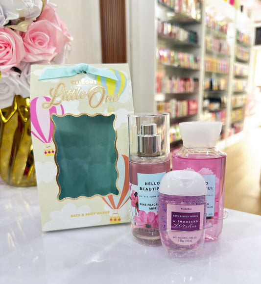 Mini Set Hello Beautiful Bath & Body Works💗