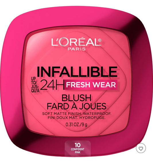 L'Oreal Paris Infallible Up to 24H Fresh Wear Blush Powder