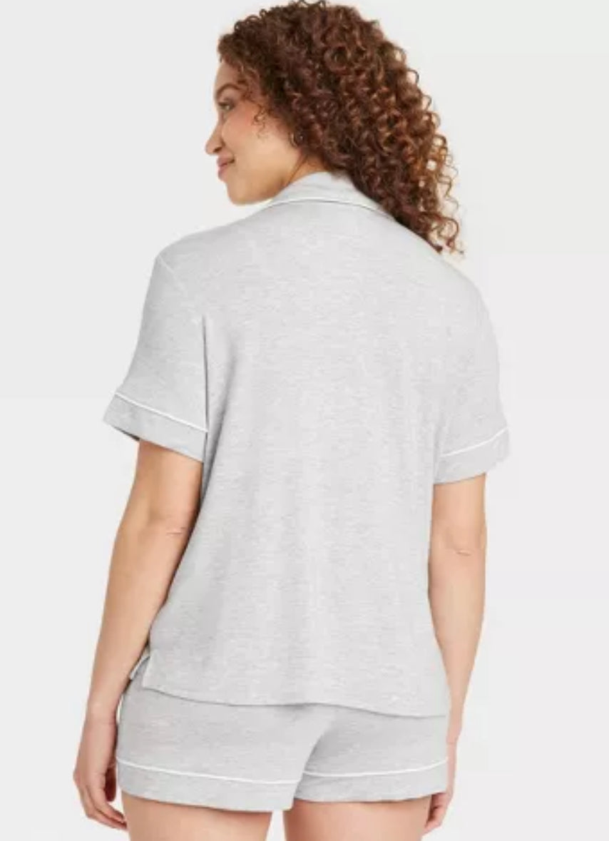 Pijama de Short Color Gris Auden