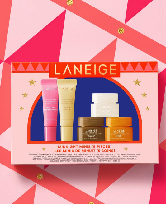 Laneige Mignight Minis Lio Glowy Balm & Lip Sleeping Mask Gift Set