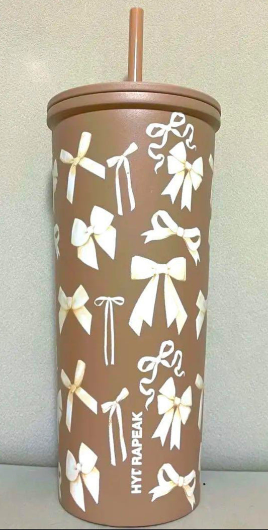 Vaso con Pajilla de Chongas Blancas Hydrapeak