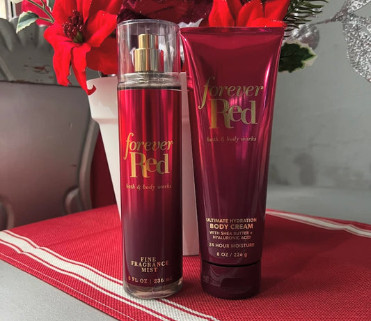 Set Bath&BodyWorks Forever Red 2pcs