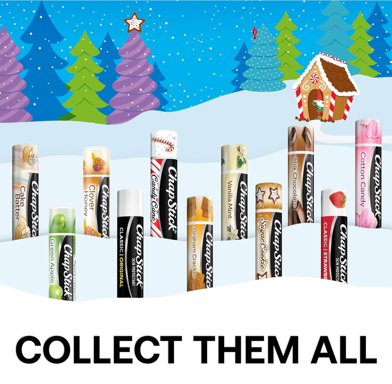 Chapstick Calendario de Adviento🤩🎅🏼 Celebrate 12 Days of Chapstick 👄