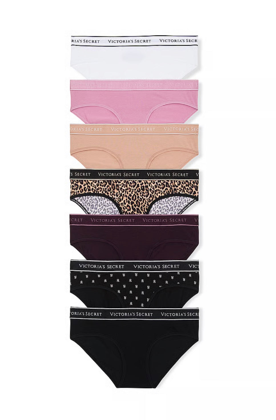 Pack de 7 Pantie Victoria Secret Hiphugger