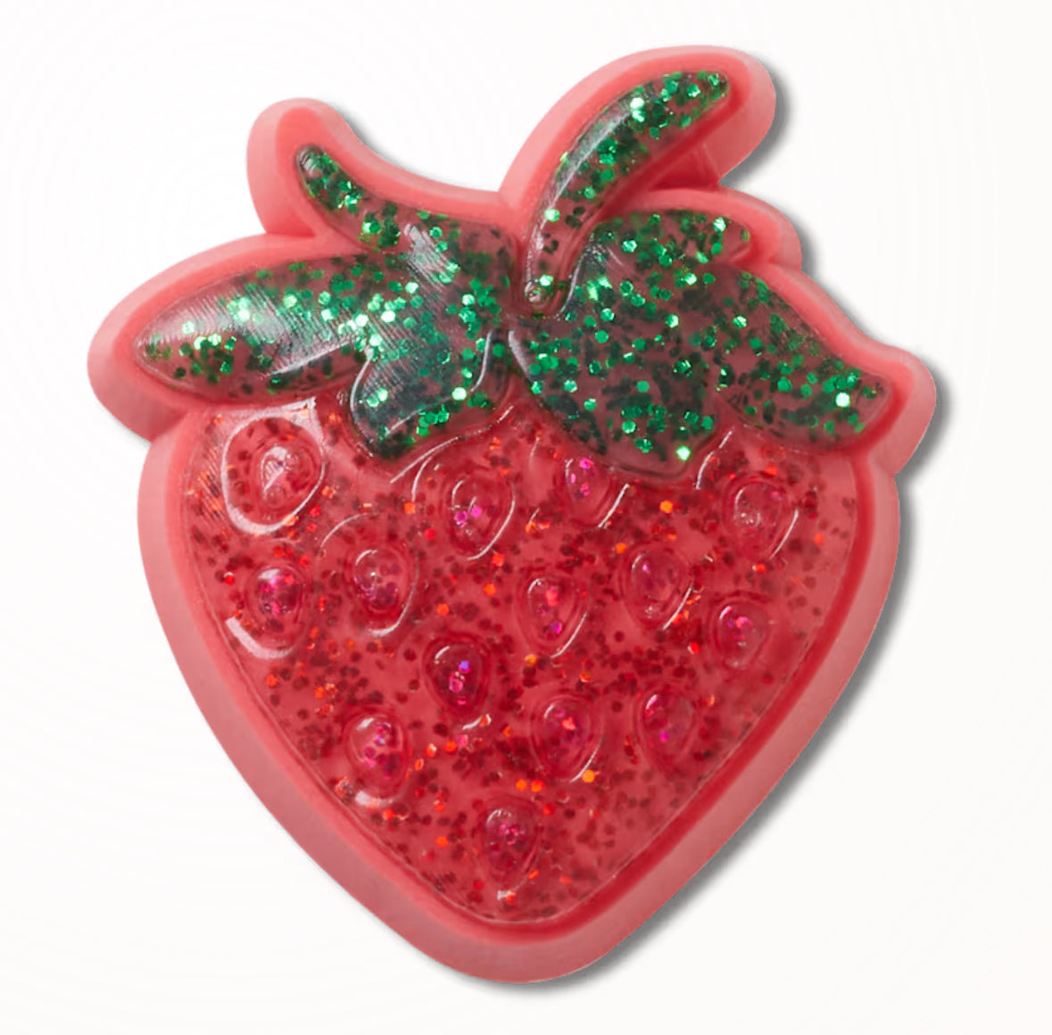 Jibbitz Sparkle Strawberry