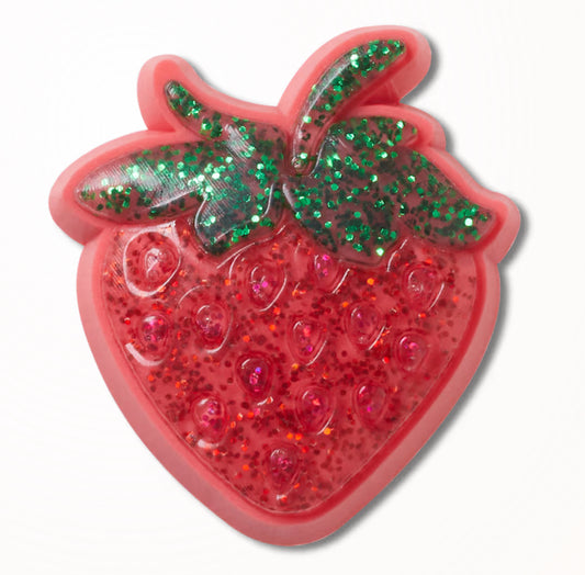 Jibbitz Sparkle Strawberry