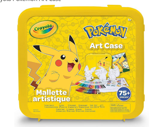 Art Case Crayola Pokemon