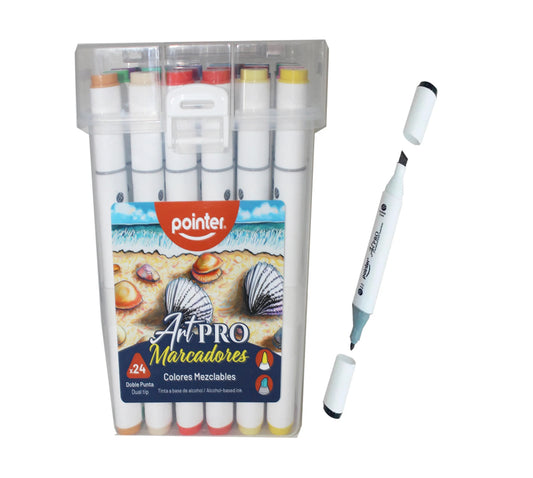 Marcadores Art Pro Doble Punta