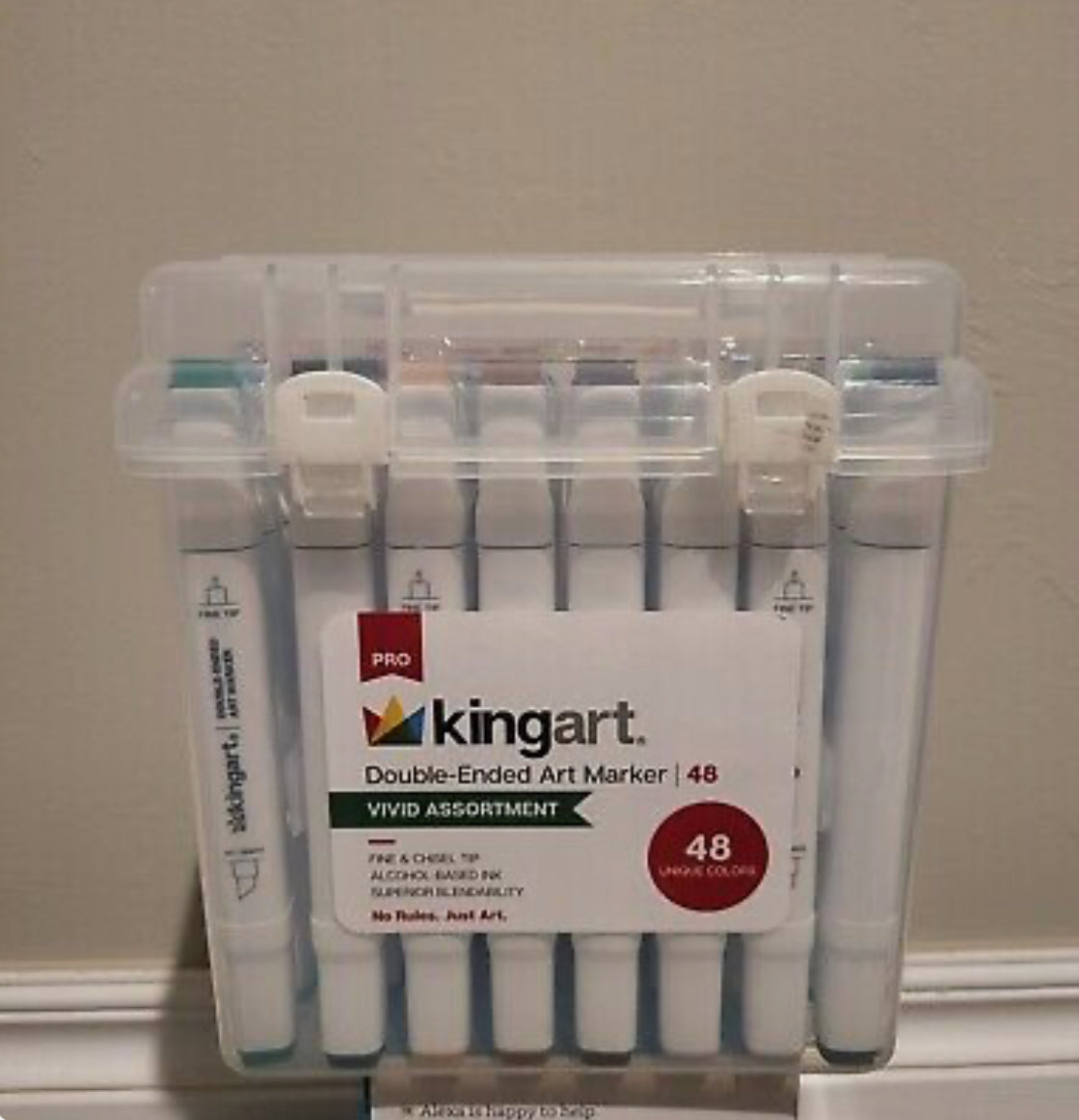 Kingart Double Ended Art Marker 48