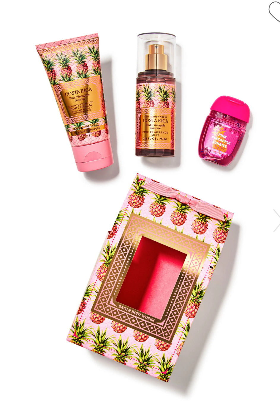 Mini set Pink Pineapple Sunrise