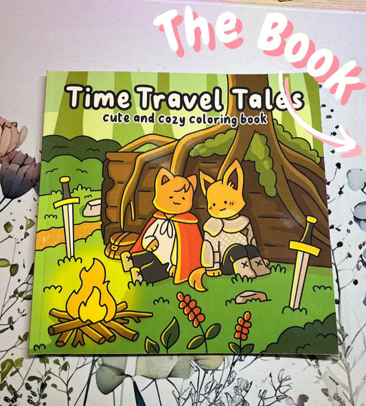Time Travel Tales Coloring Book
