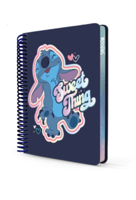 Libreta de Stitch Tamaño 1/2 Oficio