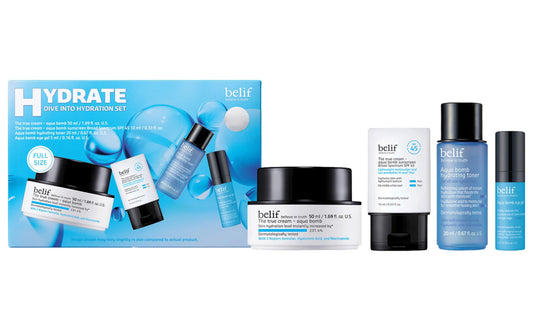 belif 
Dive Into Hydration Set