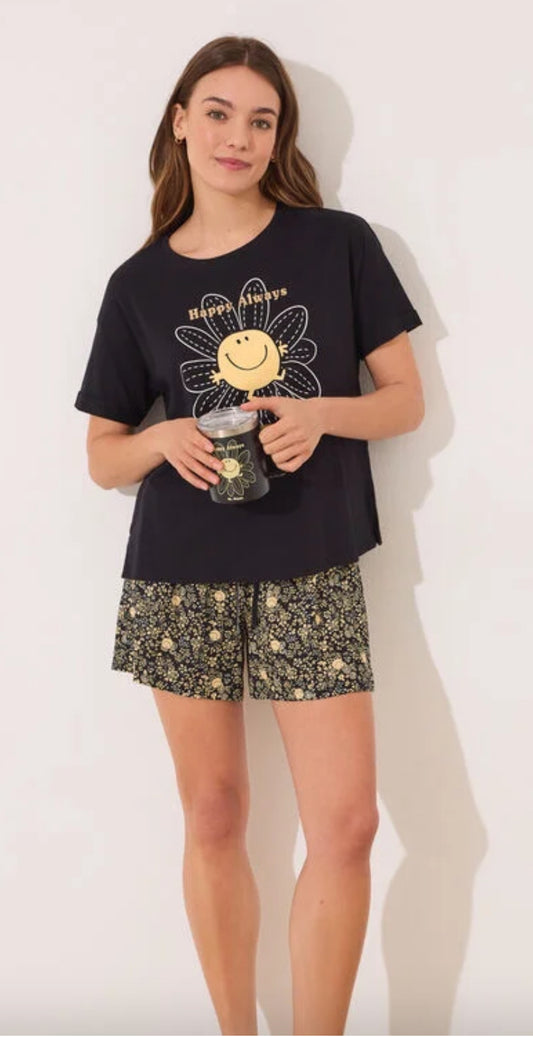 Pijama de Short Happy Always