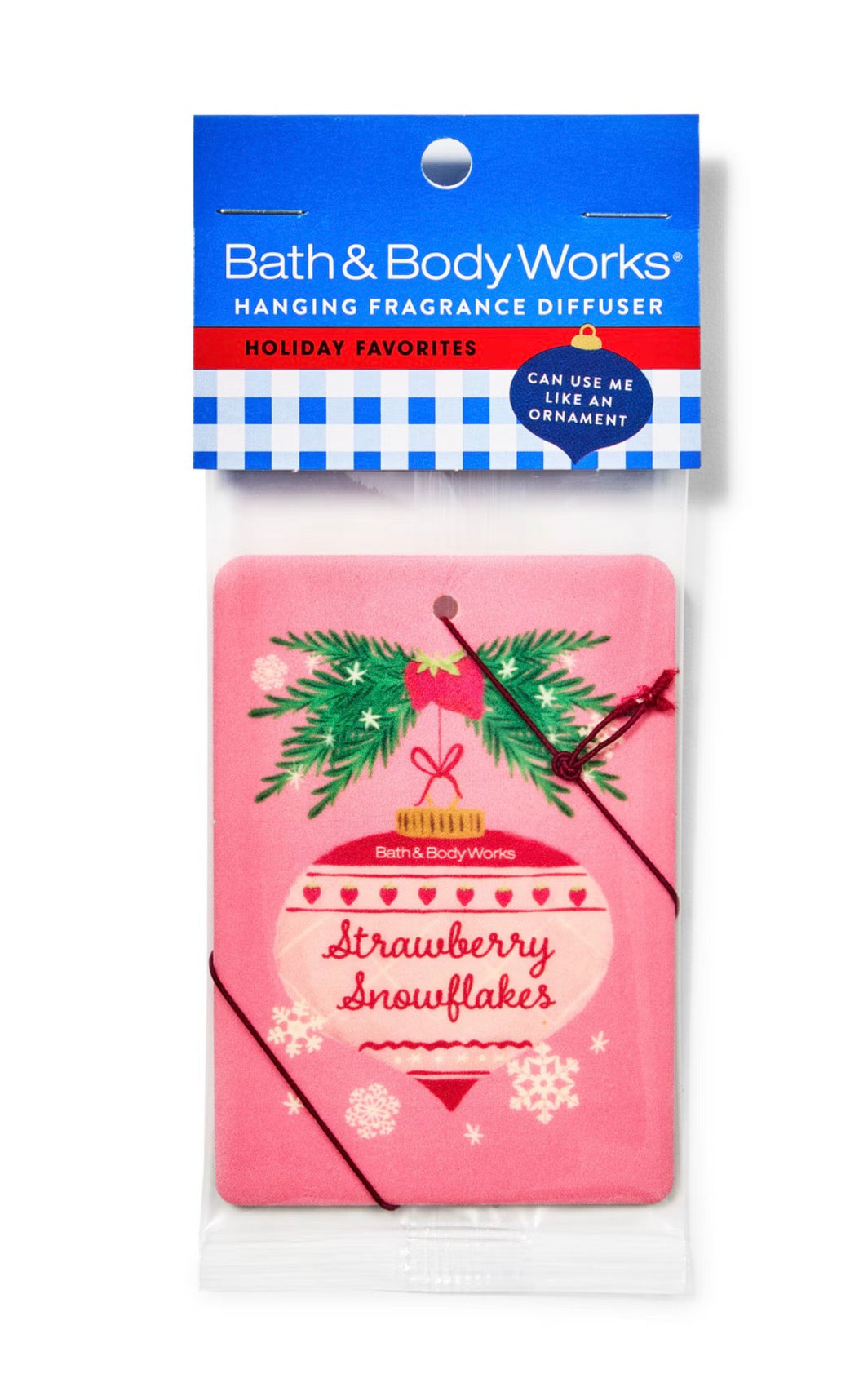 Aroma para carro Strawberry Snowflakes