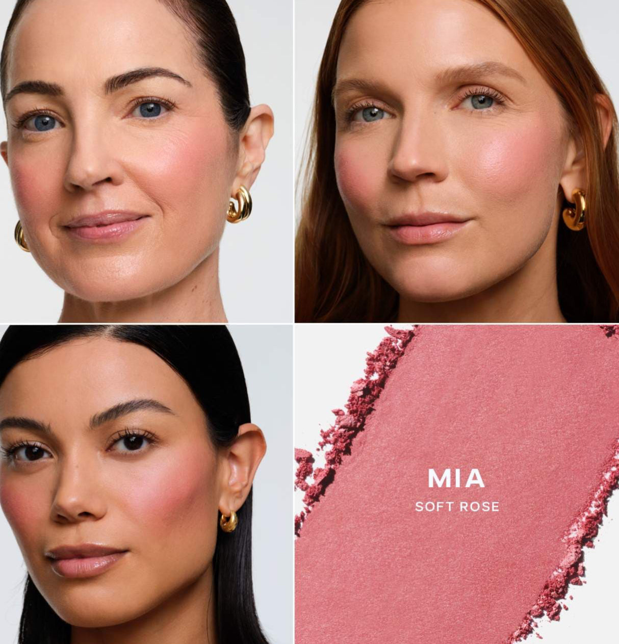 Saie 
SuperSuede Powder Blush